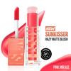 Maybelline New York Sunkisser Hazy Matte Blush 12H Long Lasting Liquid Cheek Tint Pink Mirage 30 Lightweight Blendable Summer Glow 4.7ml