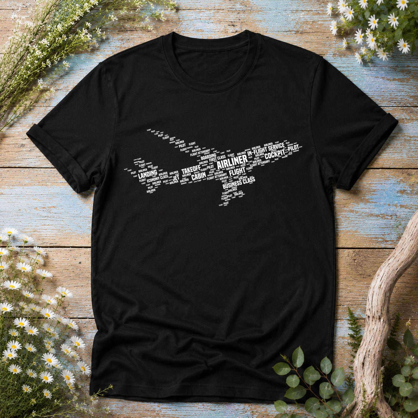 Airplane T-shirt, gift for pilots, aviation, airport, aviator, gift ideas 4XL