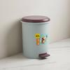 Foot Pedal Trash Can Hands Garbage Bin Thickened Material Stepon for Families,
