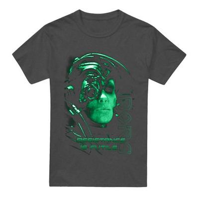 STAR TREK Unisexowy T-shirt dla dorosłych Opór jest daremny