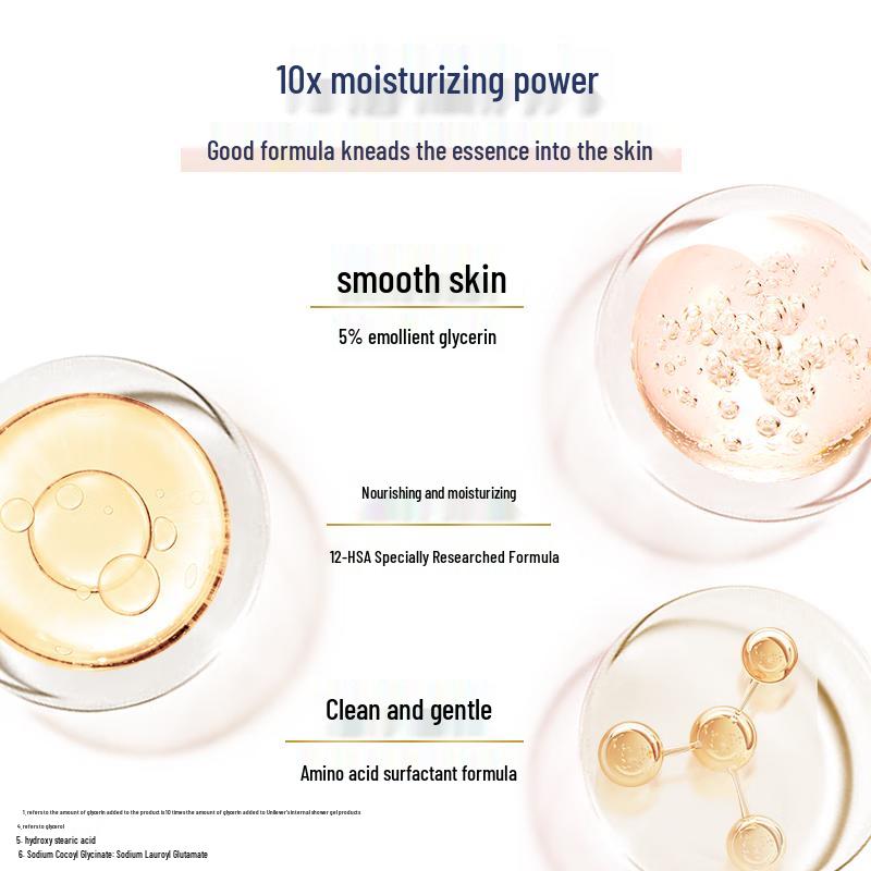 DOVE White Peach Fruit Fragrance Silky Smooth Shower Foam