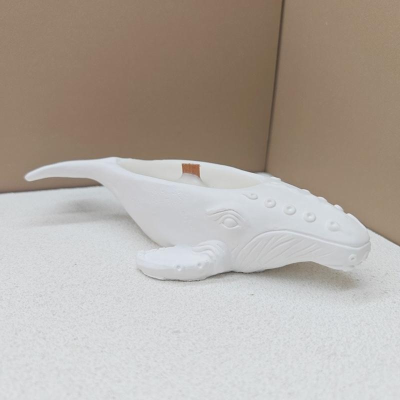 Silicone Candle Cup Molds Silicone Candle Holder Molds Whale Shape Succulent Planter Moulds Silicone Texture for Candle