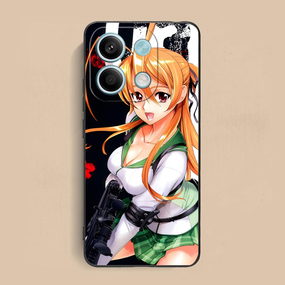 Highschool Rei Miyamoto Phone Case for Xiaomi Redmi Note 14 13 12 11 S Pro Plus 4G 5G Colorful Printing Cover Luxury Cellphones