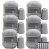 6 Pcs Cashmere Blend Yarn Worsted Weight Bundle for Coats Machine Washable Ultra Soft Knitting Crochet Yarn DIY Crafts