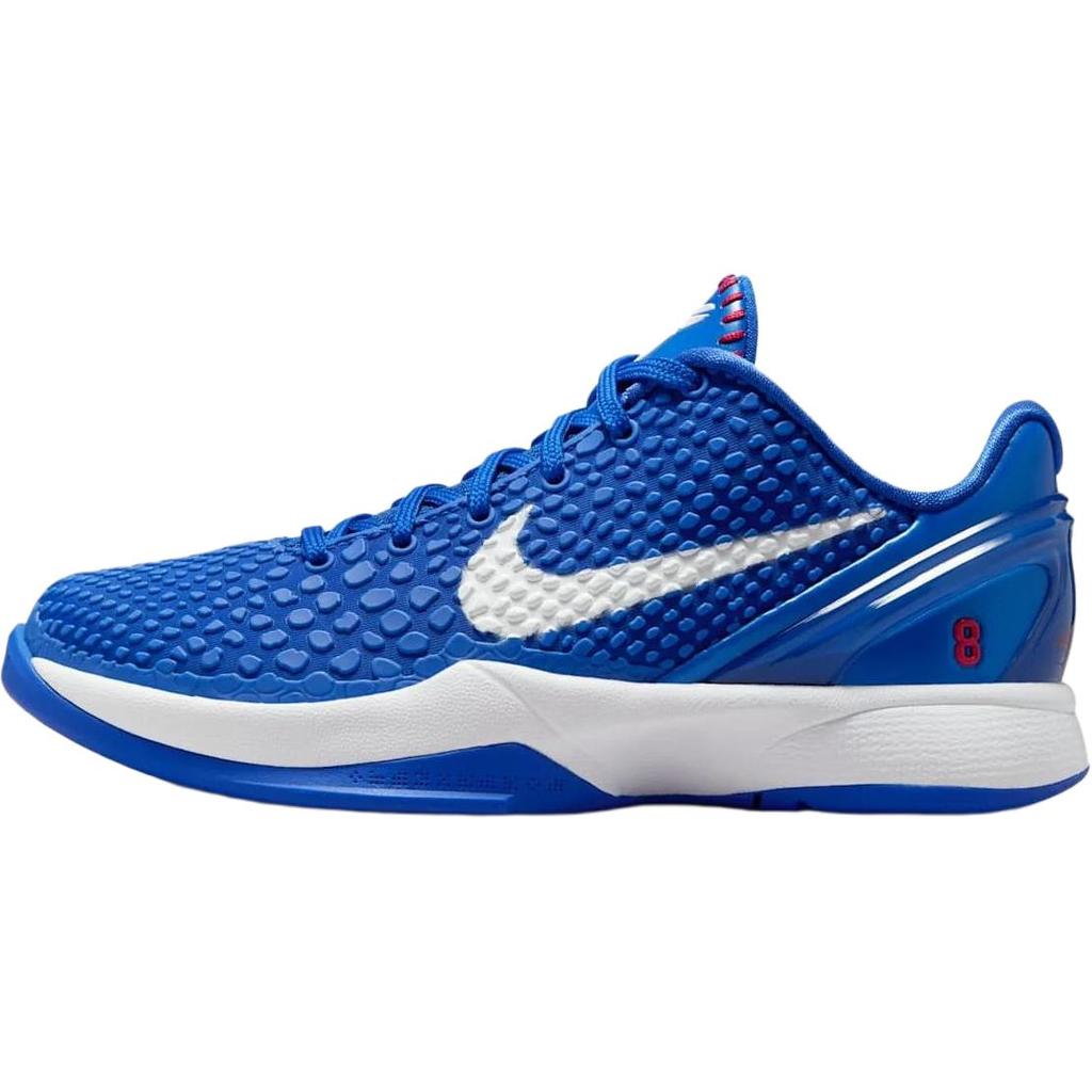 Nike Zoom Kobe 6 GS Dodgers Kids Sneakers Blue Game-Royal White FV9676-400