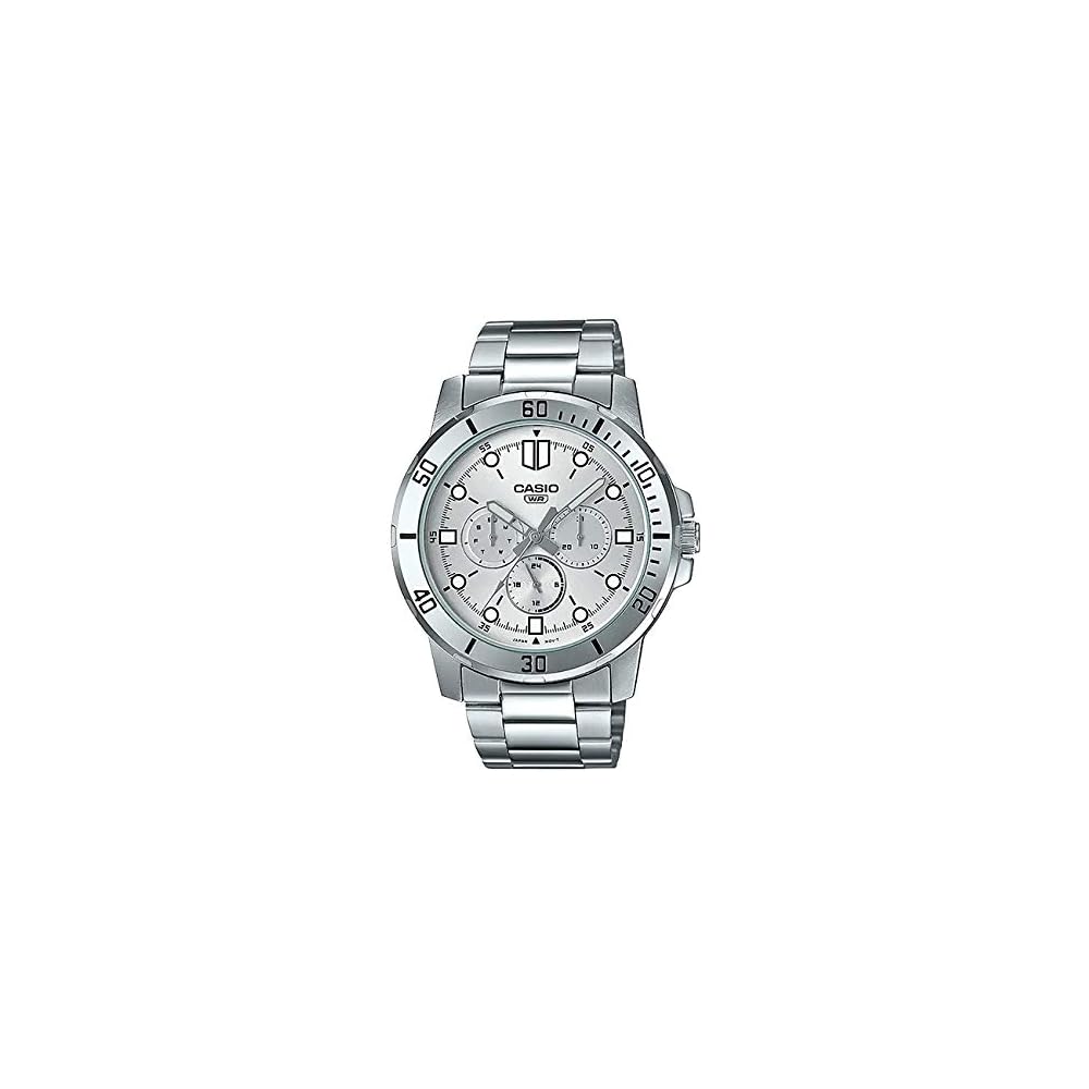 Casio MTP-VD300D-7E Standard Men s Analog Watch Silver Date Child Kid Model