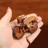 First Layer Cowhide Motorcycle Car Keychain Mini Locomotive Pendant Creative Small Gift Backpack Book Bag Pendant
