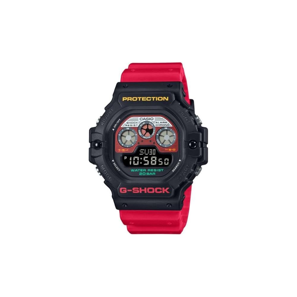 Casio G-Shock G-Lide Solar Radio Men s Watch GWX-5600-1JF Black Resin Strap 200m Water Resistant