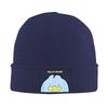 Halloween Hello Friend Card Portrait Knitting Hat  Trendy Caps Female Male Hippie Beanie Hats Spring Custom Elastic Bonnet Hats