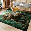 1PC Dinosaur Forest Extra Large Non-Slip Floor Carpet, Office, Family, Bedroom, Studio - Large Area RugJ0397