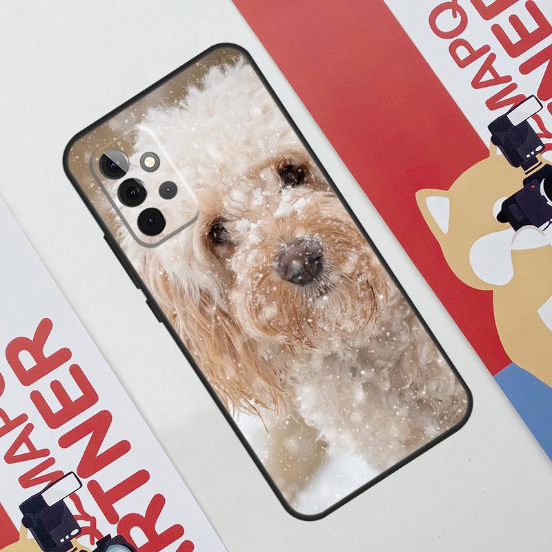 Cute Cockapoo Dog Case For Samsung Galaxy A36 A35 A55 A06 A16 A26 A56 A53 A32 A52 A33 A13 A14 A34 A54 A17 A15