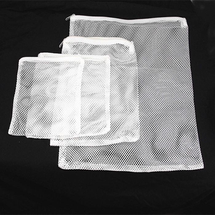 Aquarium Filter Media Zipper Net Bag for Corner Tanks