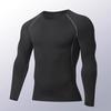 Cross-Border Quick-Dry Compression Sportswear: Long Sleeve High Elasticity Base Layer for Running & Basketball