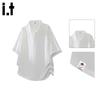 :CHOCOOLATEit Men's Ice Silk Linen Blend Polo Shirt