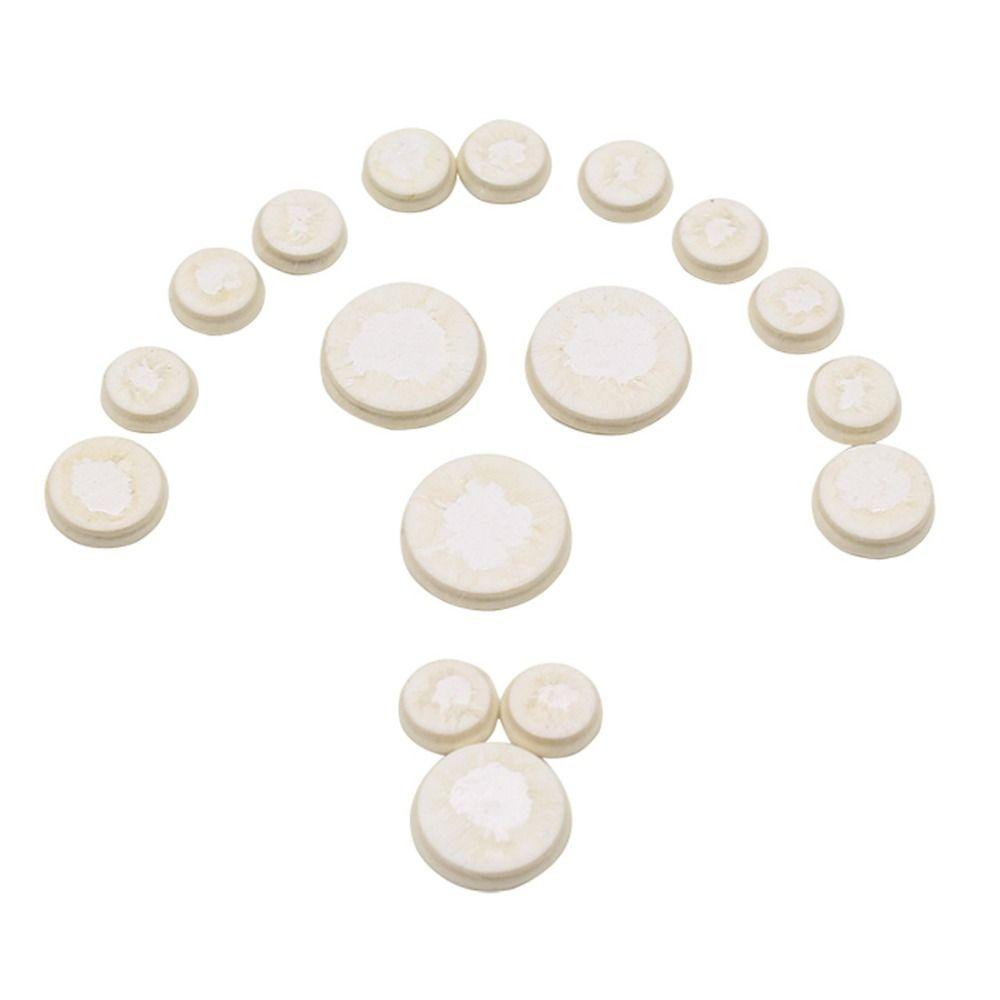 Leather Sound Hole Pad Black Tube Clarinet Button Cushion Clarinet Pads  Instrument Accessories