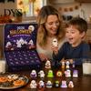 Non Repeating Halloween Baubles Advent Calendar 2026, 24 Day Ghost Countdown with Miniature Figurines Collectible Figures, Gifts for Kids Boys Girls,