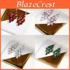 Geometric Crystal Drop Earrings For Women With Ab Finish Trendy Jewelry Gift