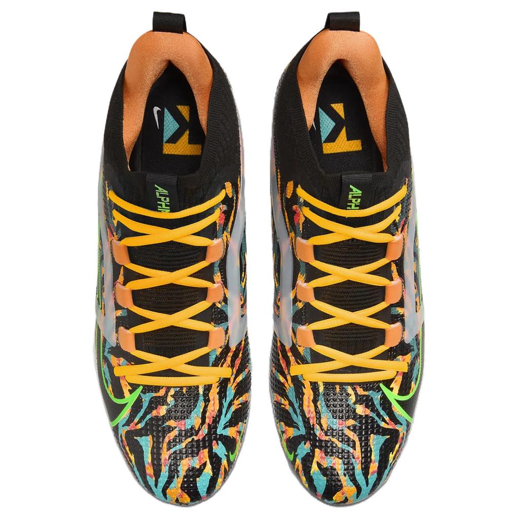 Travis Kelce X Nike Alpha Menace 4 Elite 90s Fashion Men Sneakers Black Sail Dusty-Cactus HF4316-001