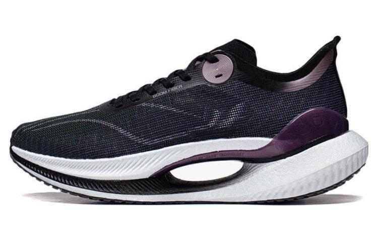 Li Ning Shadow 2 Essential Амортизация Дышащие Легкие Упругие Низкие Кроссовки для Бега Мужские Черные ARRT005-5 40