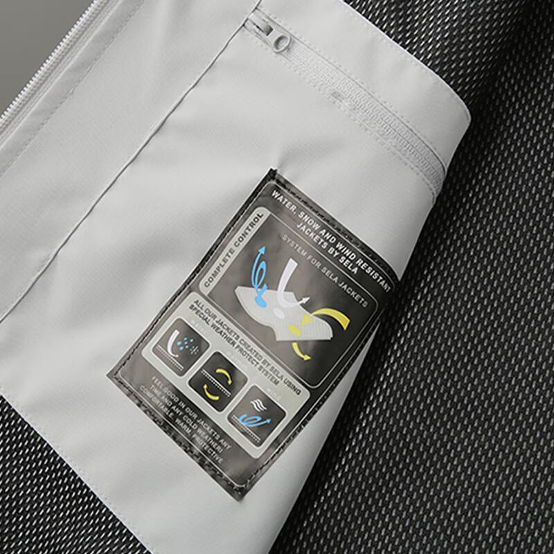 Mao Ren Men's Color Block Stand-up Collar Vest