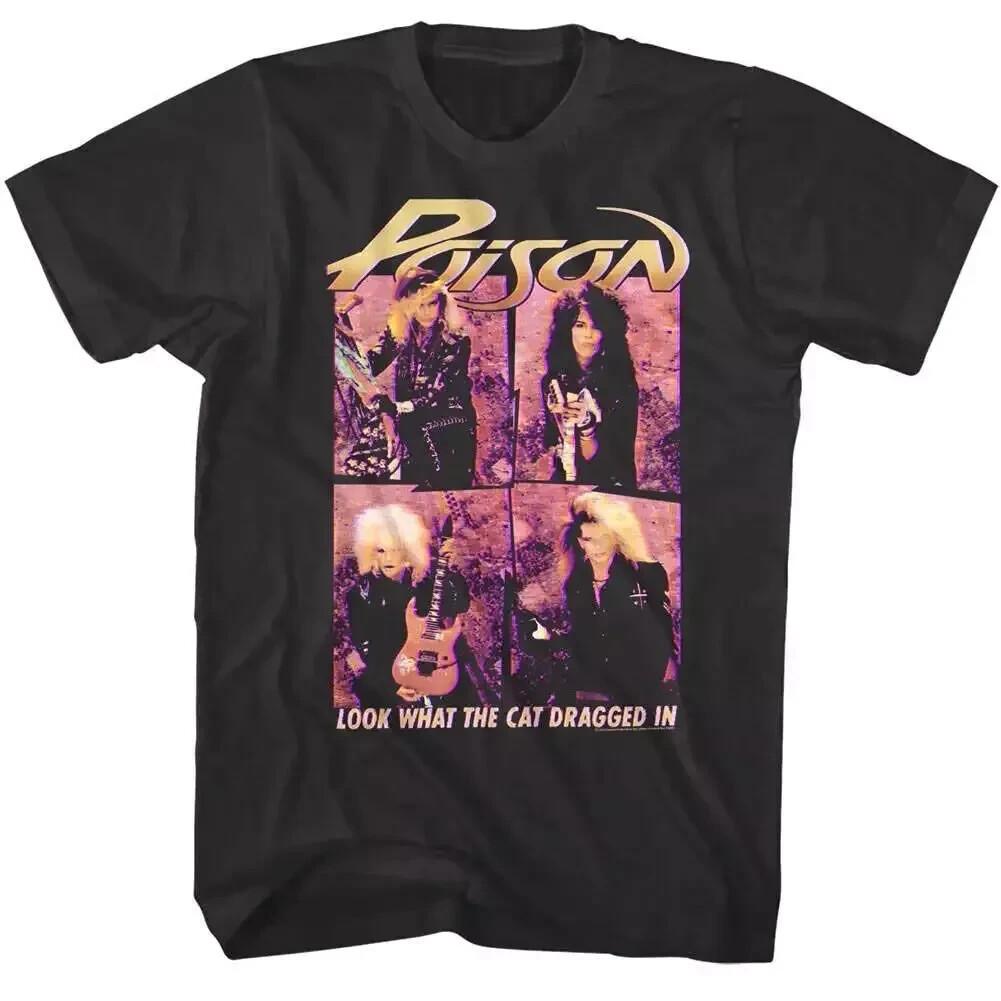 Poison Band Look What the Cat Dragged In Men T Shirt XXXL