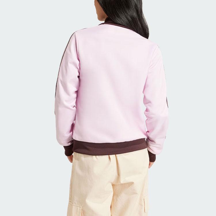Adidas Originals Beckenbauer Track Top Women Jacket Pink IR6088