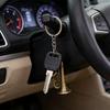 Rustproof Retro Style Keyring Bag Pendant Musical Instrument Keychain Zinc Alloy Construction For Daily Use