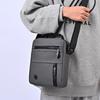 Men's Crossbody Bag - Multi-Compartment Business Shoulder Bag with Adjustable Strap, Compact Design for Travel & Everyday Use