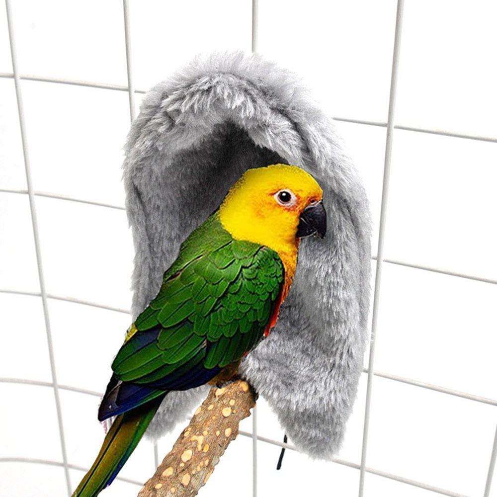 Windproof Bird Warm Tent Warm Small Pets Nest Bird Blanket Parrot Warmer Cage Winter