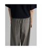 8SECONDS [4Way Stretch] Wide Fit Elastic Waist Slacks Beige
