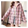 Navava Men Casual Loose Fit Check Shirt Nb1886