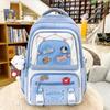 Cute little fresh schoolbag for female junior high school students, high , lightweight and large capacity travel backpack, versatile student backpack.