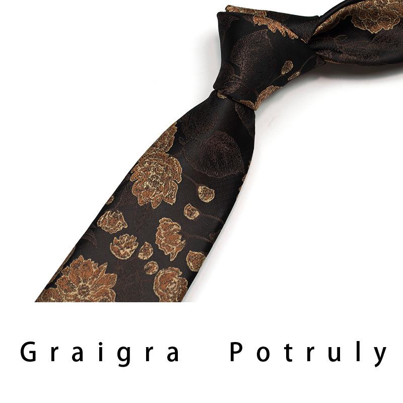Men'S Formal Business Tie 8Cm Trend Ethnic Style Guochao Chinese Style Bow Tie Pocket Towel Set Retro Coffee