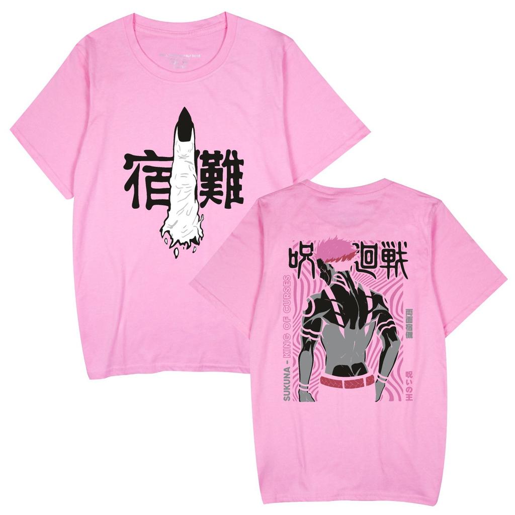 Jujutsu Kaisen Printed Men's T-shirt Unisex Casual Fashion Street Harajuku Style Short-sleeved Tops T-shirt