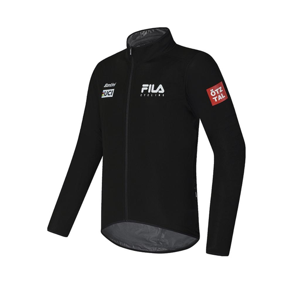 New FILA CYCLING Knitwear Men's Pitch Black A11U528501F-BK