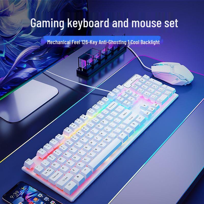 You Shi Wired Gaming Keyboard, Mouse & Headset Combo