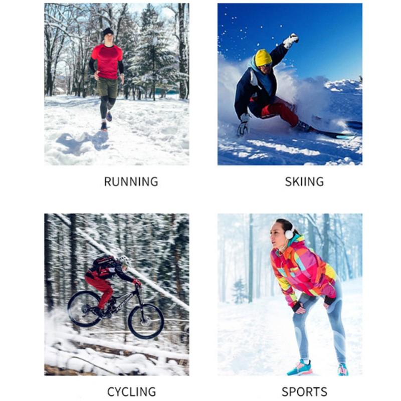 Winter Fleece Warm Cap Men Army Military Tactical Skull Beanie Hat Sports Skiing Running Cycling Cap Thick Windproof Unisex Hat