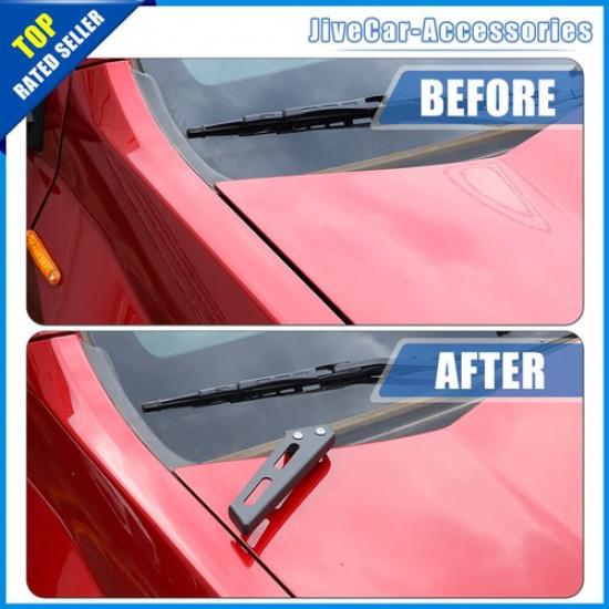 2PCS Light Brackets Hood Hinges Mount Bracket Kit for Chevrolet Colorado +