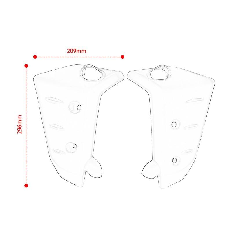 Motorcycle Radiator Guard Protectors Side Plate Sliders For MT-10 FZ-10 - Accessories