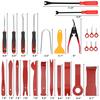 65pcs Hand Tool Set Pry Disassembly Tool Interior Door Clip Panel Trim Dashboard Removal Tool Kit Auto Car Opening Repair Tool