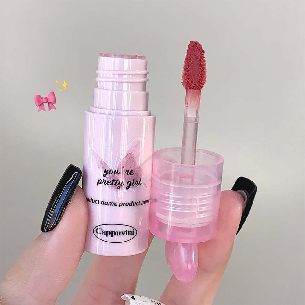 CAPPUVINI Butterfly Style Lip Mud Matte Velvet Lip Gloss Super High Value