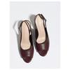 Women S European Style Open Toe Chunky High Heel Sandals Plus Size