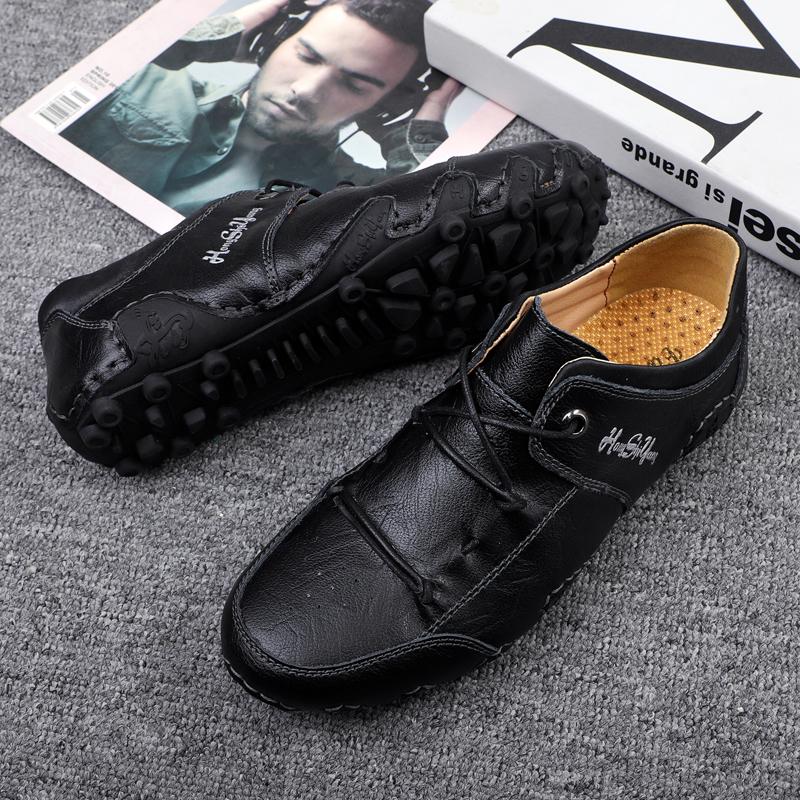 Fashion Non-slip Four Seasons Sneakers Light Outdoor Men's Casual Shoes Outdoor Sports Walking Shoes Lace-Up Treking Footwear Trainers
