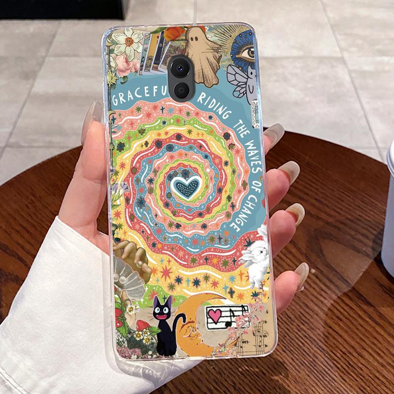 Casing For Meizu M6 Note M6 M6T Case Aesthetic Fashion Cute Cat Astronaut Soft Silicone Back Cover Transparent TPU Phone Case