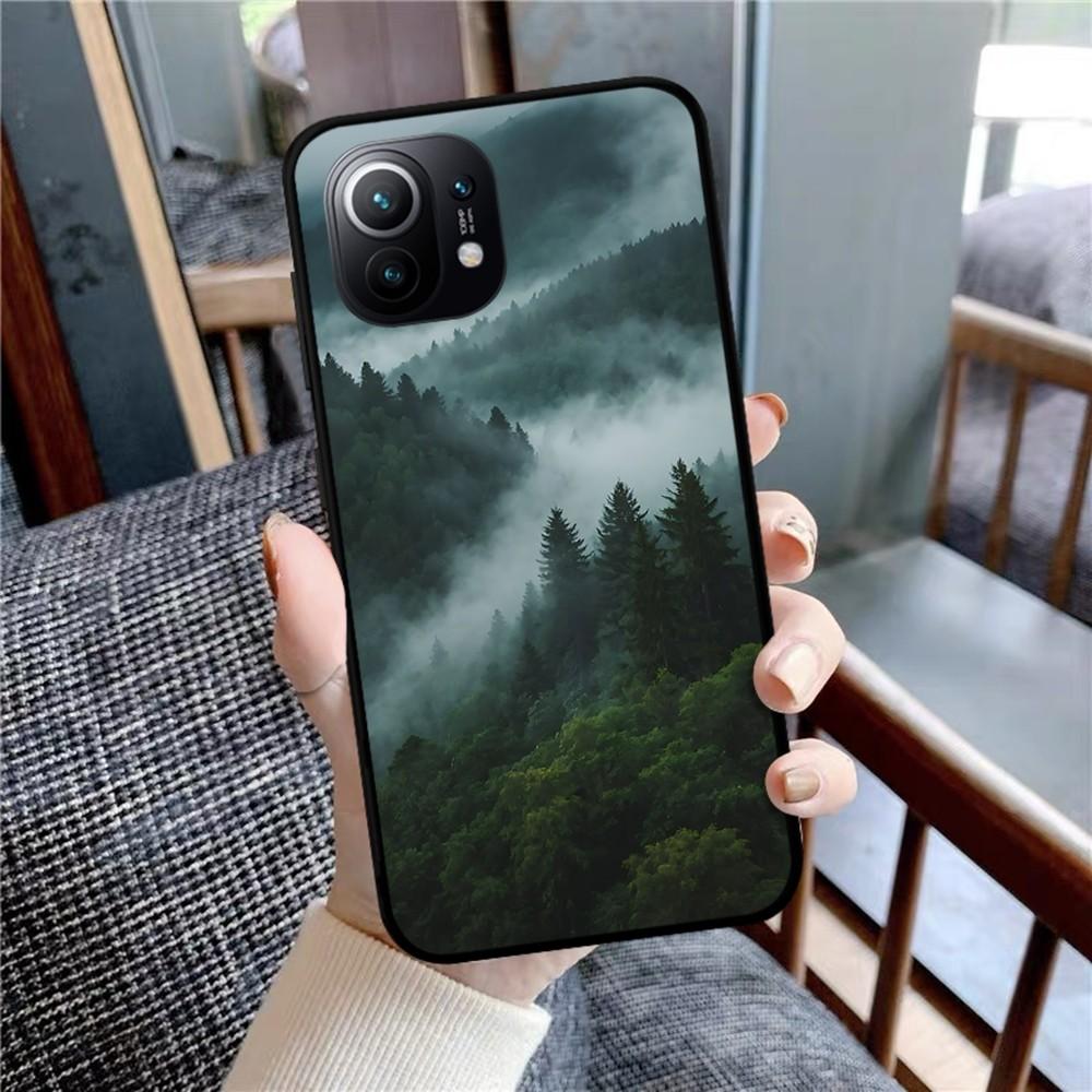 Waldlandschaft Handyhülle Für Xiaomi Mi 5X 8 9 10 11 12 Lite Pro 10T PocoX3pro PocoM3 Note 10 Pro Lite