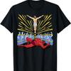 Jesus Wrestling Satan T-Shirt