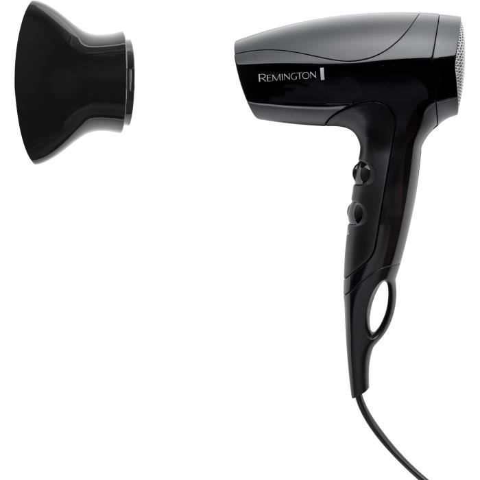 Compact Hair Dryer - REMINGTON - D5000 - 2000 W - 2 Speeds - Black