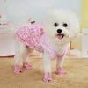 Cute Floral Dog Dress Summer Dog Clothes Cat Puppy Yorkie Clothing Yorkshire Chihuahua Poodle Pomeranian Pet Outfit Dropshipping
