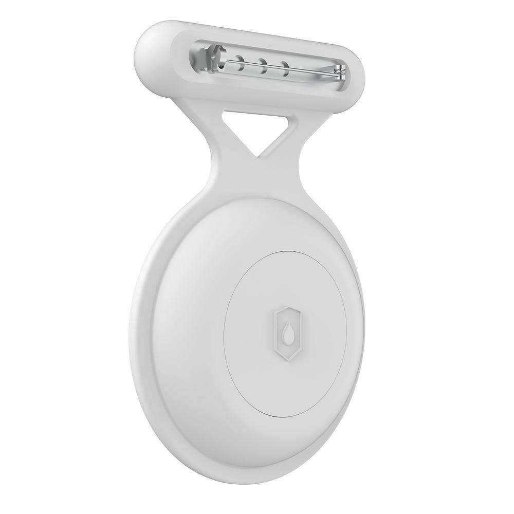 Airtag - Custodia nascosta per localizzatore GPS per bambini, confezione da 4, custodia in silicone Airtag anti-rimozione con spille da sicurezza, adatta per bambini, anziani, vestiti, zaini, bagagli