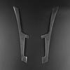 Carbon Fiber Center Console Screen Display Cover Multimedia Control Side Sticker for Infiniti Q50 2013-2022 Interior Accessories